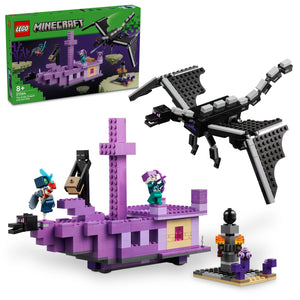 LEGO Minecraft 21264 The Ender Dragon and End Ship - Brick Store