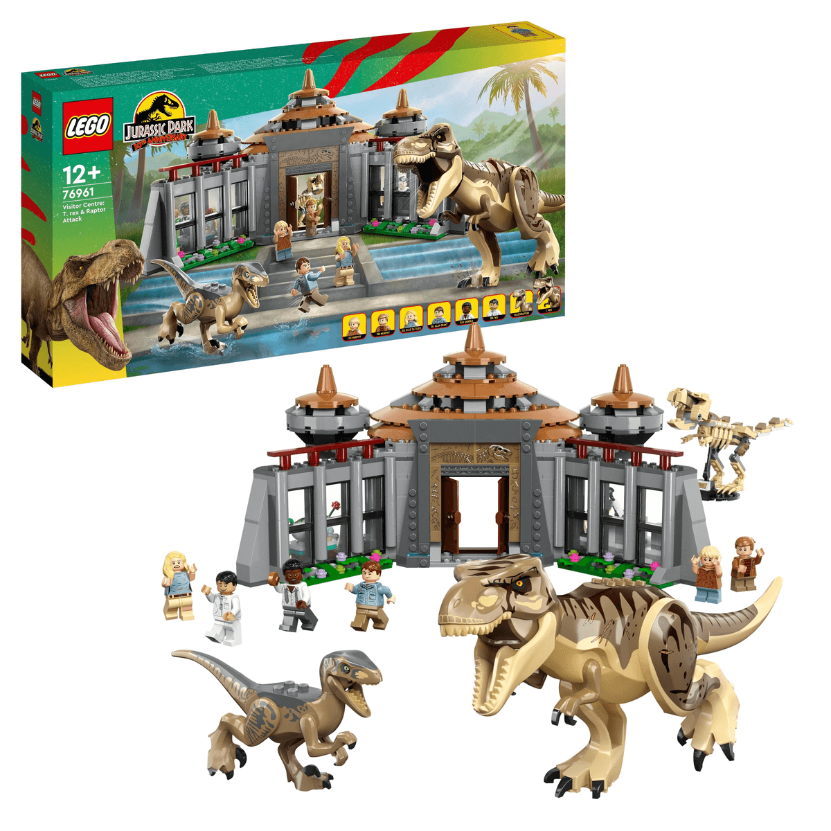 LEGO Jurassic World 76948 T. rex & Atrociraptor Dinosaur Breakout - Brick  Store NZ