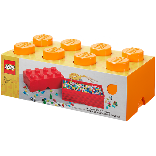 Lego - Storage Brick 1, Red