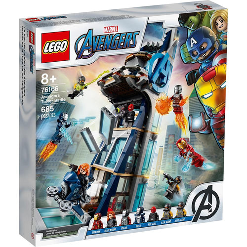 Lego attack on 2024 avengers tower instructions